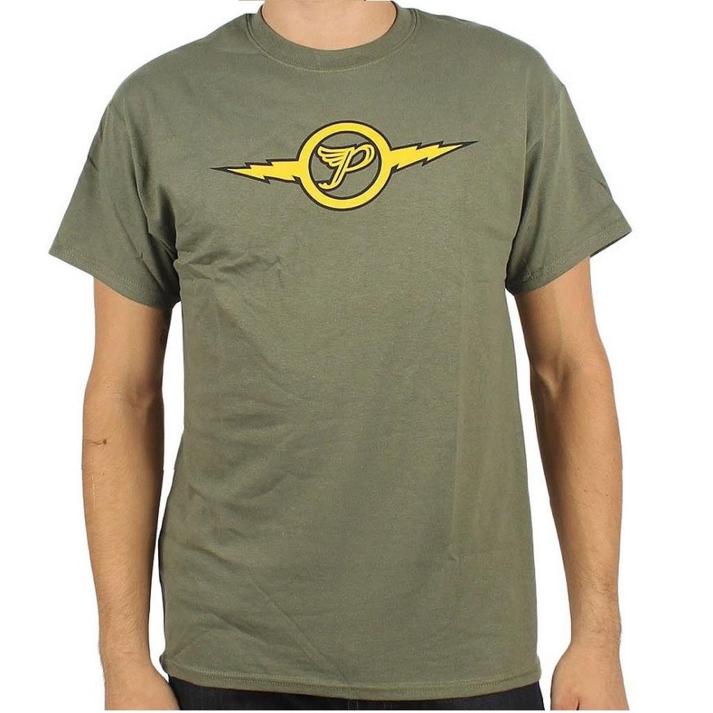 Pixies tシャツ XL Amazon.com: RockWaresUSA The Pixies Lightning Logo Mens Green T