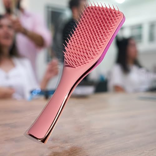 Miniatura 5 de WYNK Cepillo desenredante para adultos y niños, peine desenredante, herramientas y aparatos para cabello natural, ondulado, rizado, húmedo, seco,
