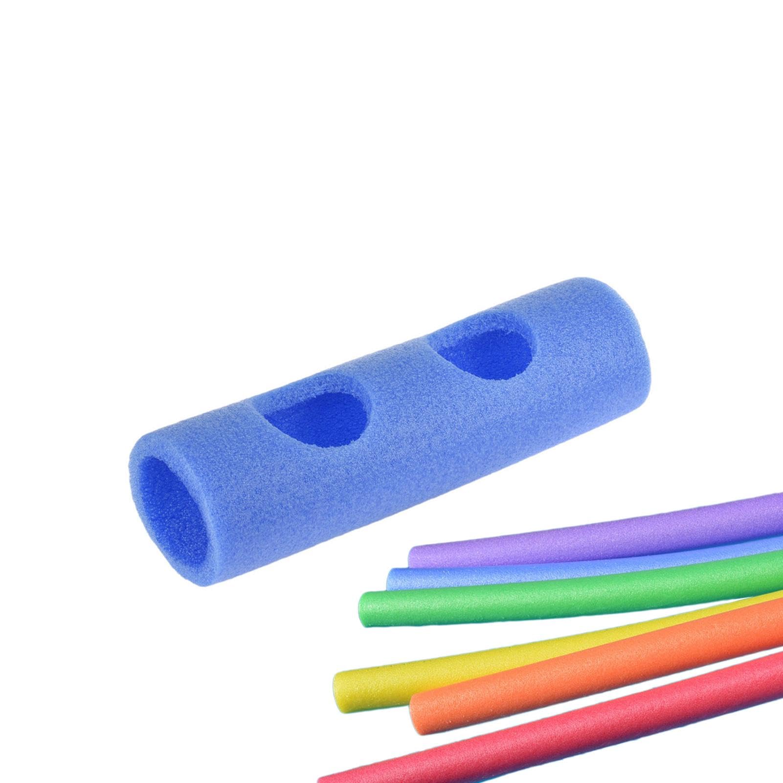 Churros Piscina Conector para Fideos De Piscina | Conectores para Fideos De Piscina | Conector para Fideos De Natación con Agujeros | Conector De Flotador Woggle | Conectores De Fideos De Espuma