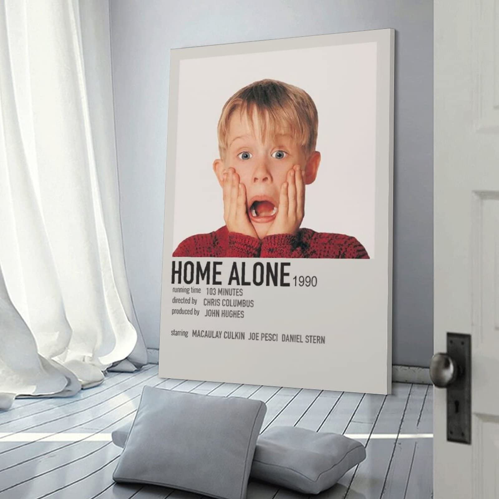 Amazon.co.jp: 映画のポスター ホーム・アローン キャンバス アート