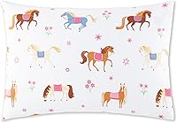Vista 12 de Wildkin Funda de almohada 100% algodón para niños pequeños, hipoalergénica, suave y transpirable, dinosaurio tierra