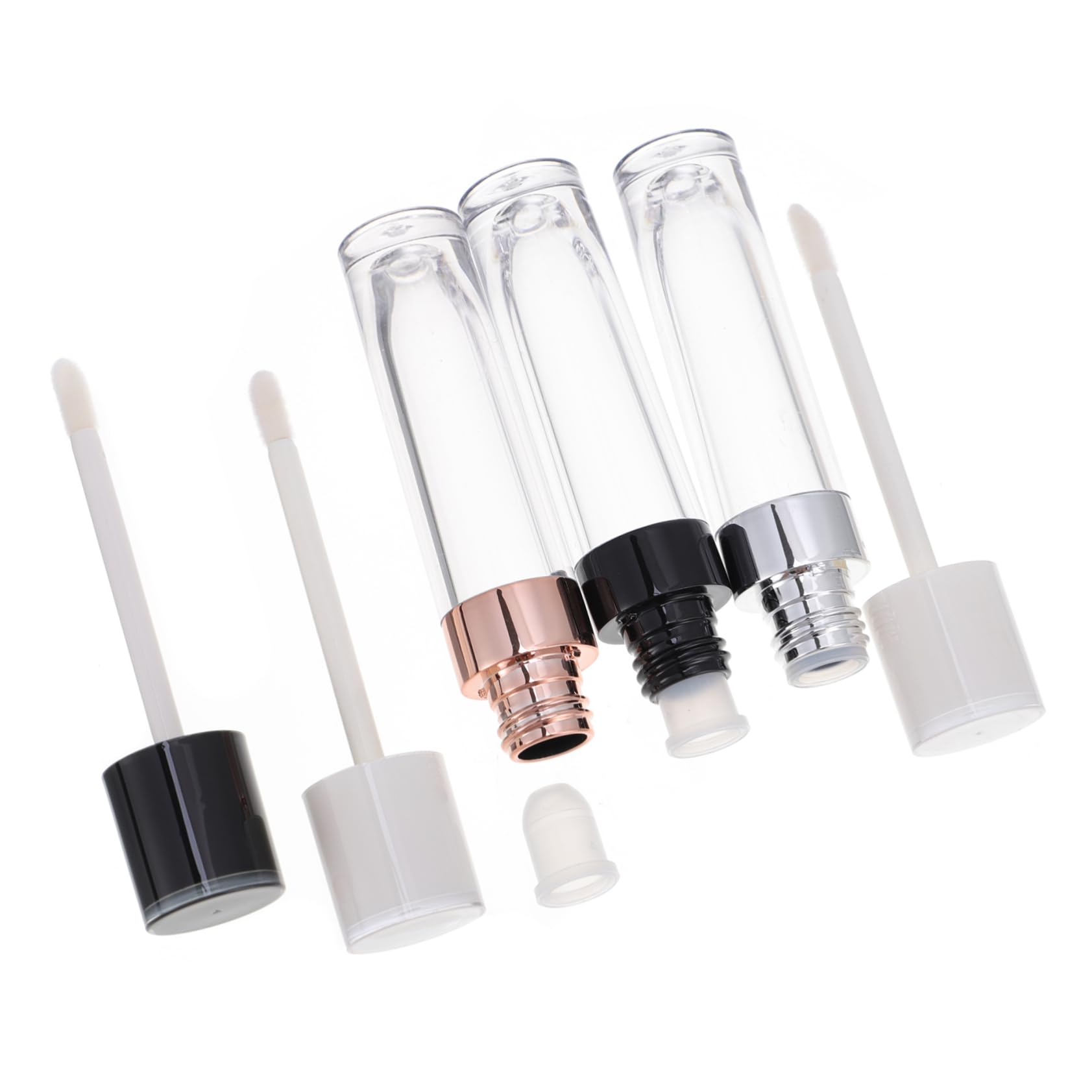 Didiseaon 2 Juegos Tubo Vacío De Brillo De Labios Maquillaje Maquilhagem Tubo De Esmaltes De Labios Tubos De Varita De Brillo De Labios Gloss Labios Envase De Brillo De Labios 9 Uds * 2