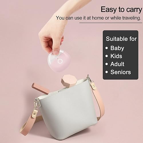 Miniatura 8 de Cortauñas eléctrico automático con luz LED y 2 velocidades con almacenamiento de restos de uñas, recortadora de uñas de seguridad recargable por USB