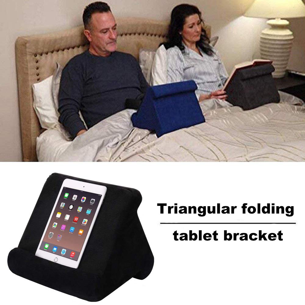 FANIER Cuscino Supporto per Tablet, Multi-Angolo, Universale, Grigio