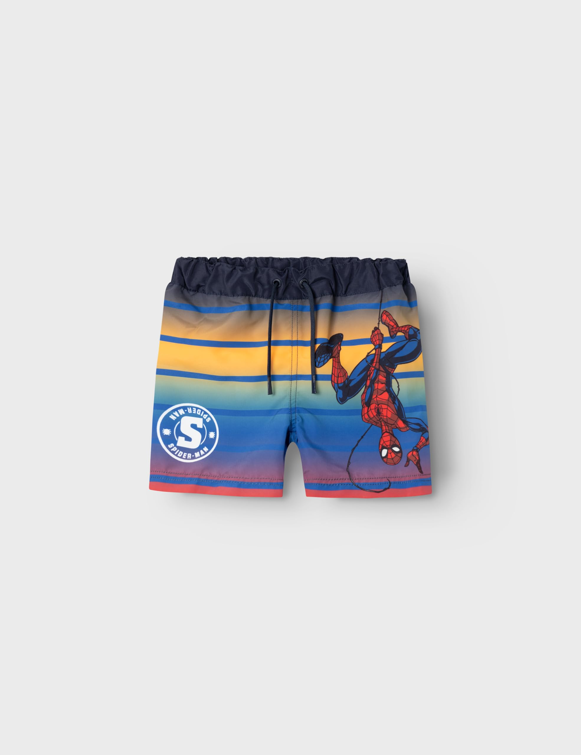 NAME IT Szorty kąpielowe Chłopcy Nmmmelvin Spiderman Długie Spodenki Kąpielowe Mar