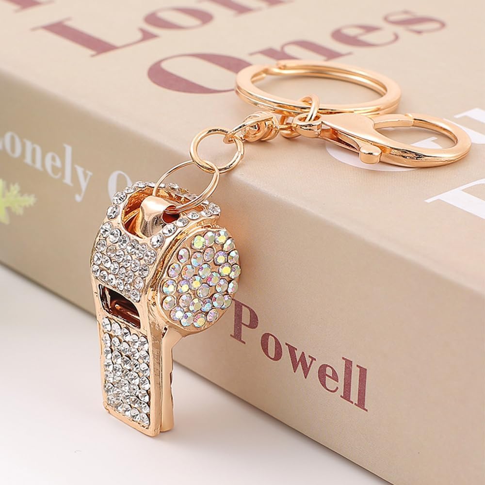 THJOPOKEEL Lot de 2 sifflets brillants, collier avec sifflet en cristal pailleté avec sifflet en métal pour entraîneur, arbitre, entraînement de basket-ball, sports de plein air, accessoire brillant THJOPOKEEL Lot de 2 sifflets brillants, collier avec sifflet en cristal pailleté avec sifflet en métal pour entraîneur, arbitre, entraînement de basket-ball, sports de plein air, accessoire brillant