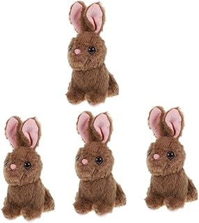 Toyvian 4 Pçs Coelho De Pelúcia Brinquedos A Granel Para Cães De Pelúcia Para Brinquedos A Granel Coelhinho De Pelúcia Coelho De Pelúcia Coelho De Pelúcia Para Café De Pelúcia Coelho