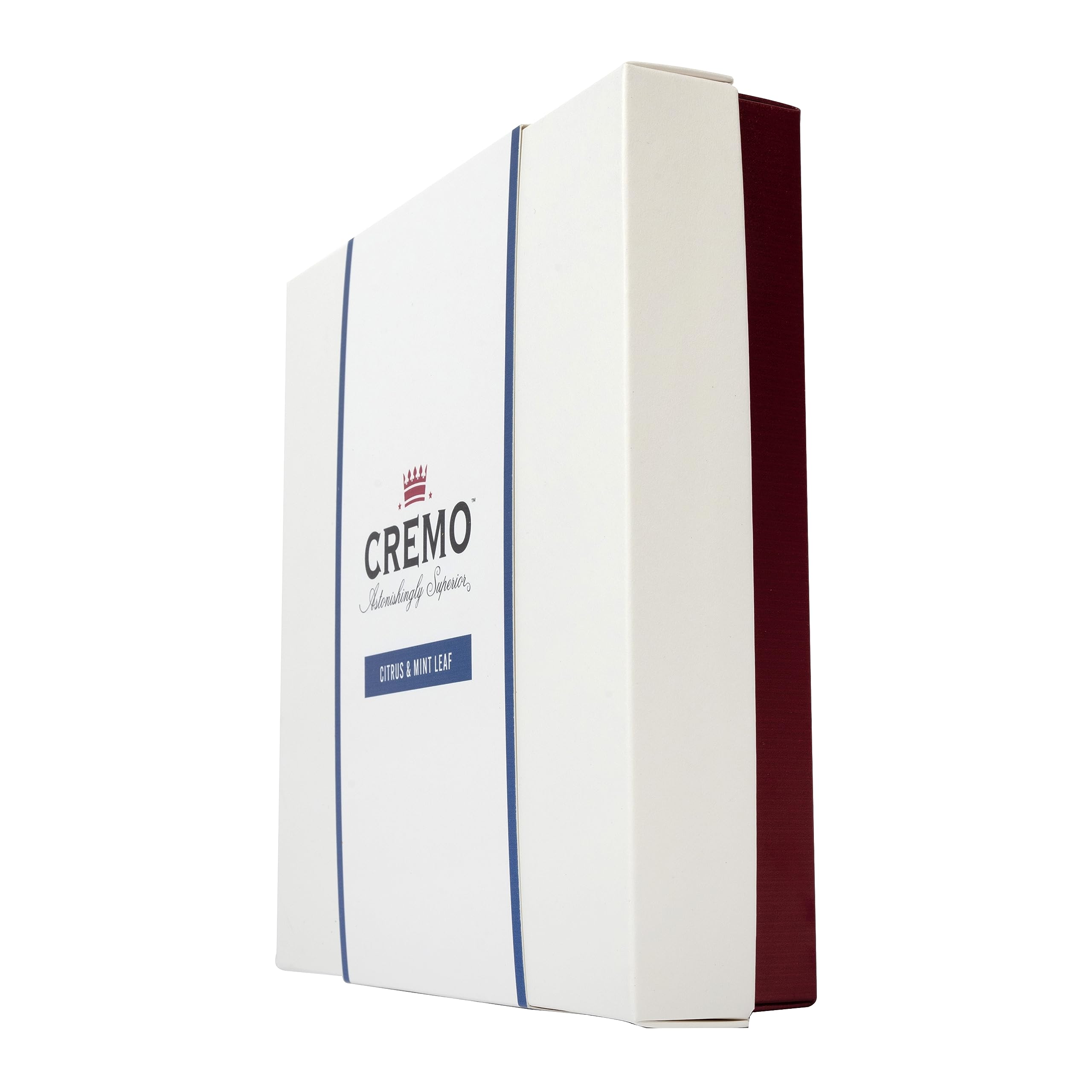 CREMO CITRUS & MINT LEAF zestaw prezentowy dla mężczyzn – woda toaletowa 100 ml + żel Douche 473 ml – świeży, lekki zapach