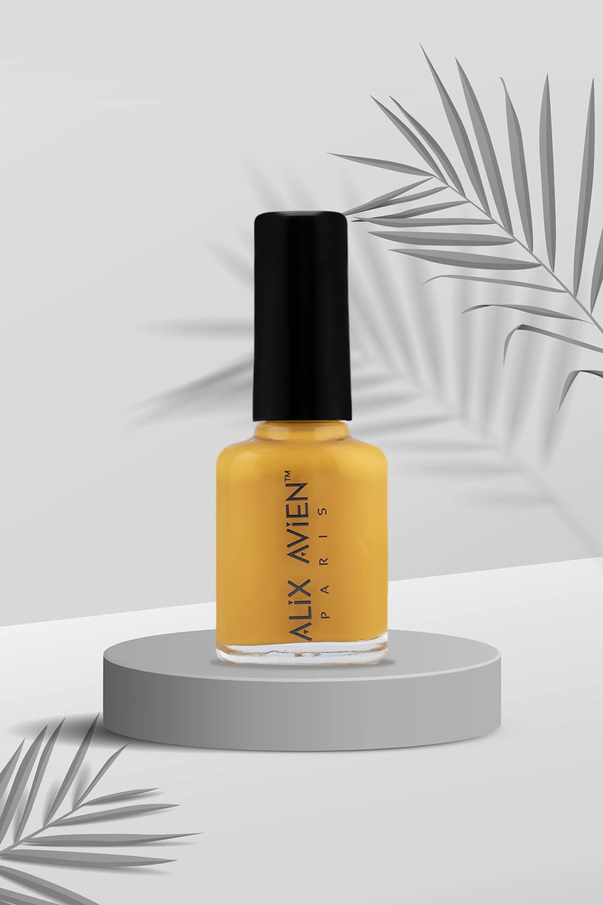 ALIX AVIEN Hardal Oje 43 - Yüksek Pigmentli Uzun Süreli Kalıcılık Hızlı Kuruma - Nail Lacquer 43