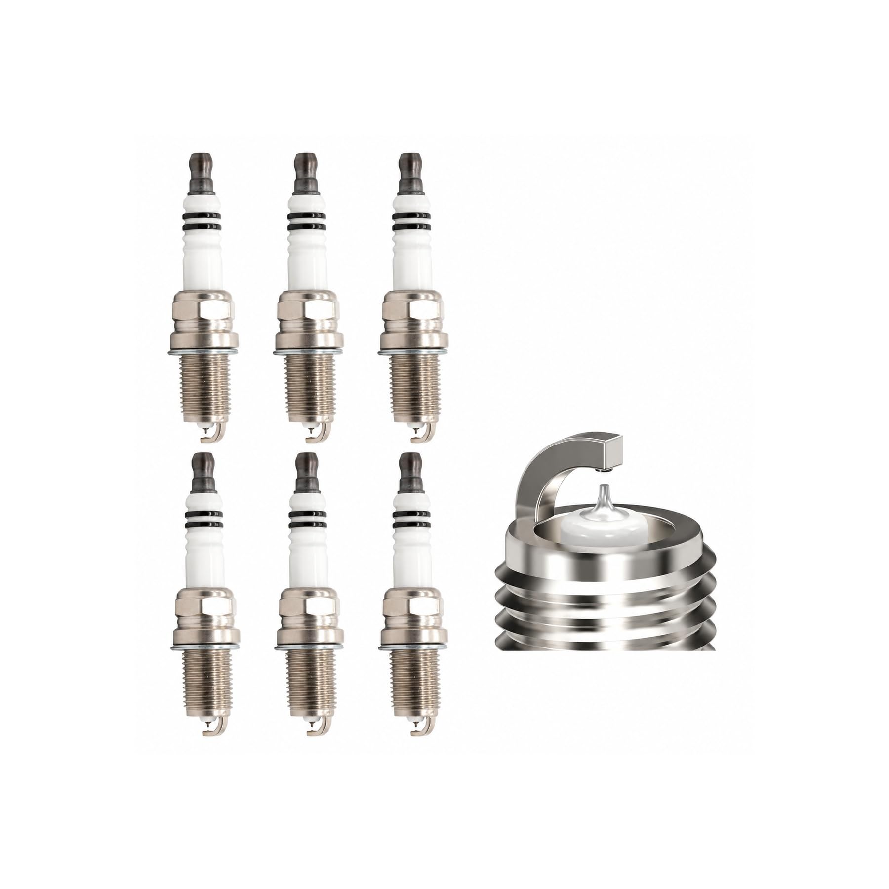 Bujía De Iridio Y Platino K6RTIP Reemplazo Para PFR6B RC8WYP4 IK20TT Para F5DP0R(8 pieces with box)