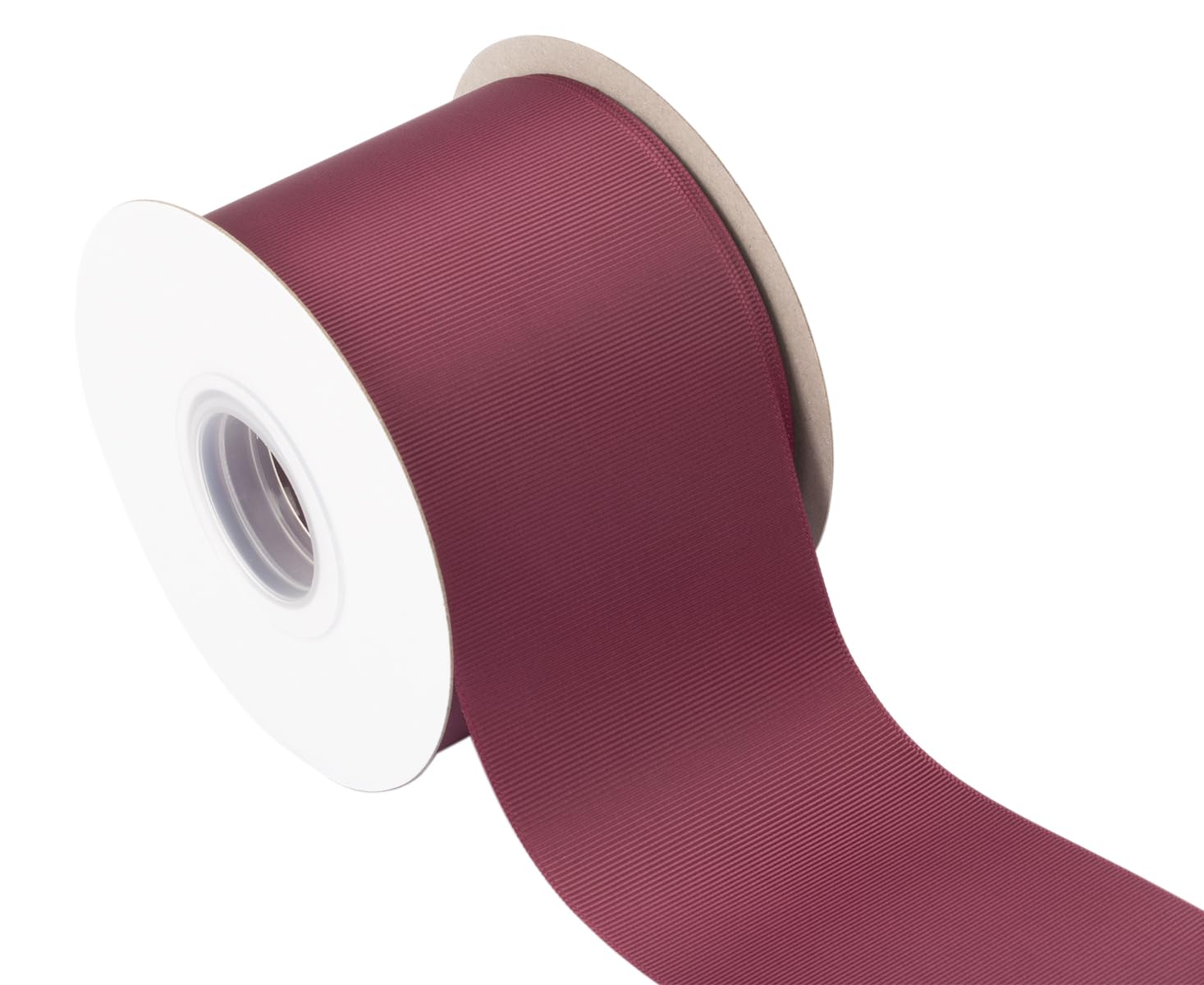 AVANAVA 75mm Wide Ribbon Grosgrain Ribbon - 22 Meters (277-Burgundy) — image 1