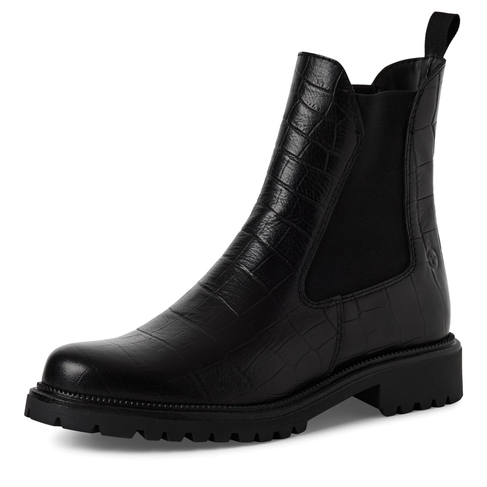 Tamaris Adult Master Item 1-25427-41-341 Other, Black Croco., 7.5 UK