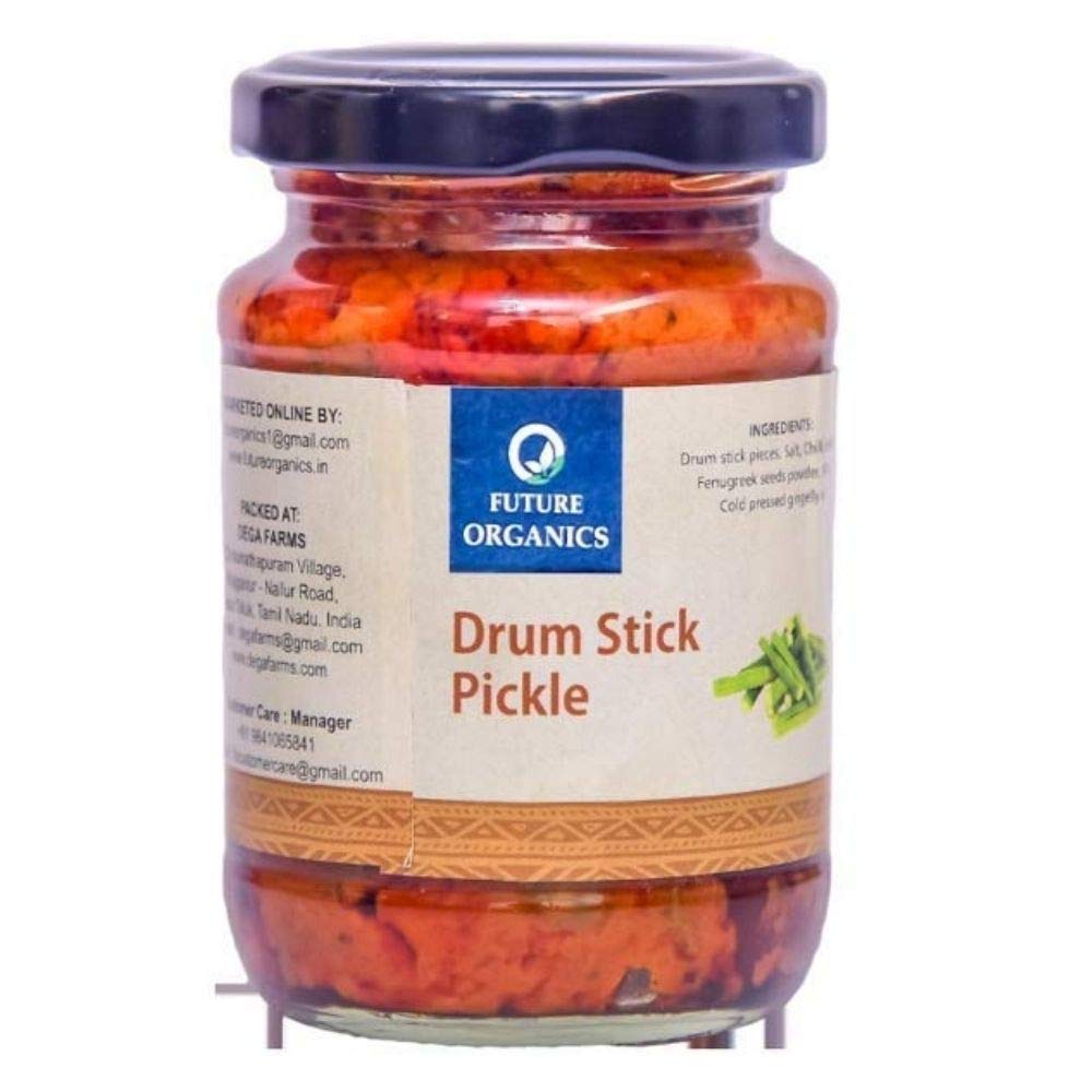 Future Organics Drumstick Andhra Pickle - 160 Grams | 100% Fresh Munakkaya Pickle, Moringa Achar with Homemade Taste & Pure Natural Healthy Ingredients (B07JGLZVVM) Amazon Price History, Amazon Price Tracker