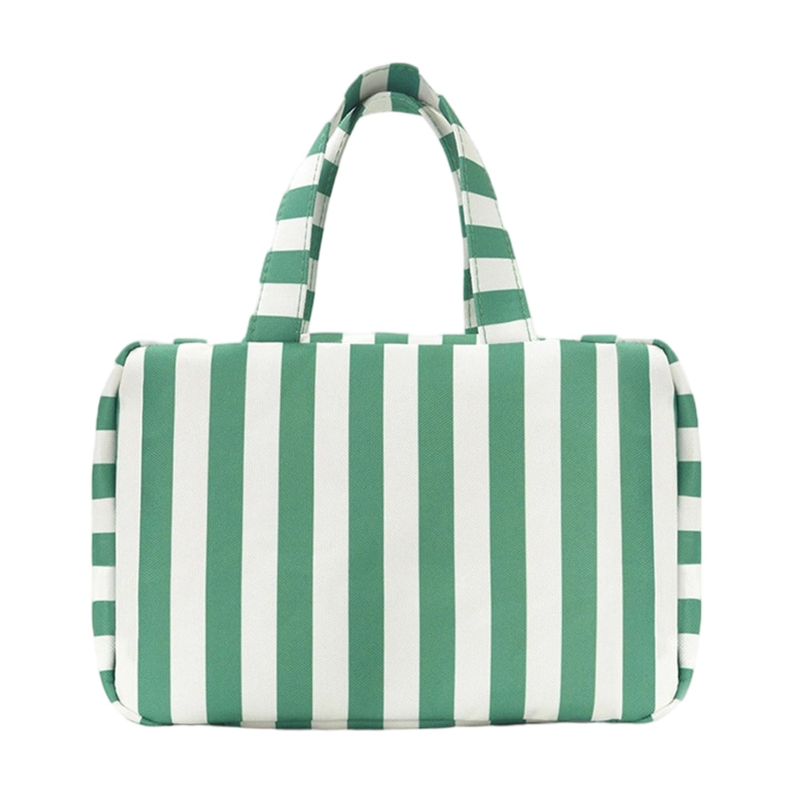Hsyzygian Fashionable Striped Wet Dry Separated Toiletry Case Perfect for Business Trips and Vacation Packing Business Trip Planner