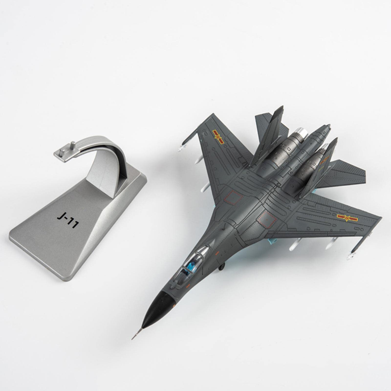 Modelo Avión J Escala 1/100 Aleación Y Soporte