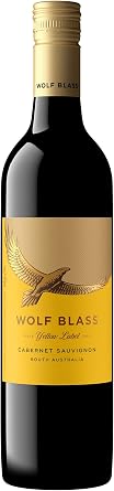 Wolf Blass Yellow Label Cabernet Sauvignon, 750mlAlcohol Content May Vary Between 12.5% 14.5%