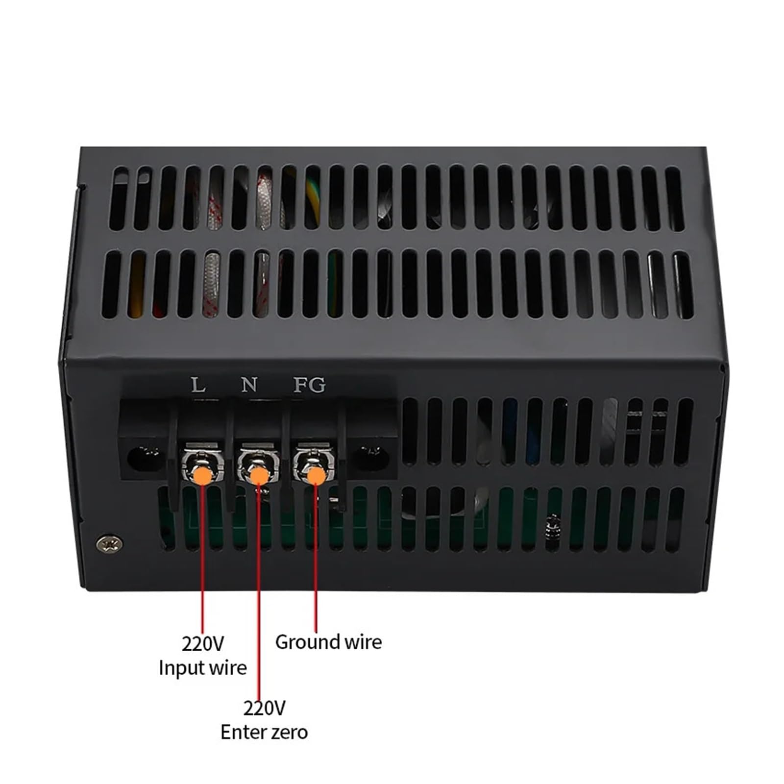 Zasilacz przełączany SK2000 2000 W, 0-12 V, 24 V, 36 V, 48 V, 60 V, 80 V, 110 V, 220 V AC/DC, regulowane napięcie, prąd o dużej mocy. | 0-220v 9a-2000W, 220V