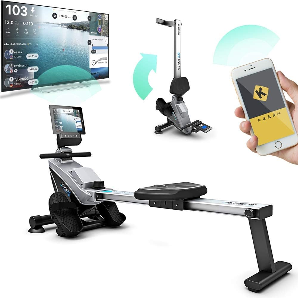 fold down rowing machine