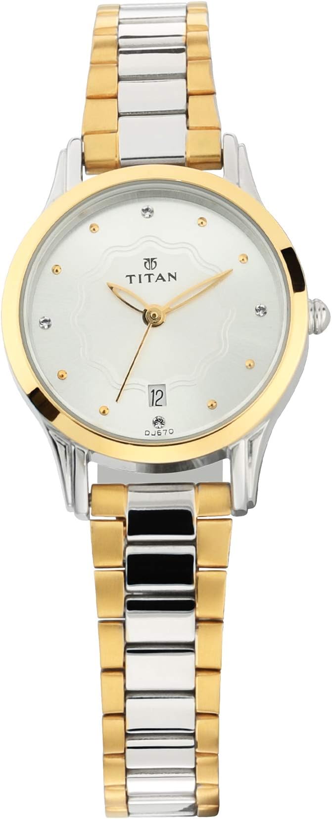 Titan Karishma Analog Silver Dial Women's Watch NM2628BM01/NN2628BM01/NP2628BM01