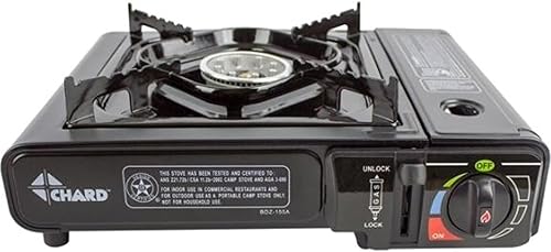 Miniatura 2 de CHARD Estufa de campamento de butano de un solo quemador SBBCS85