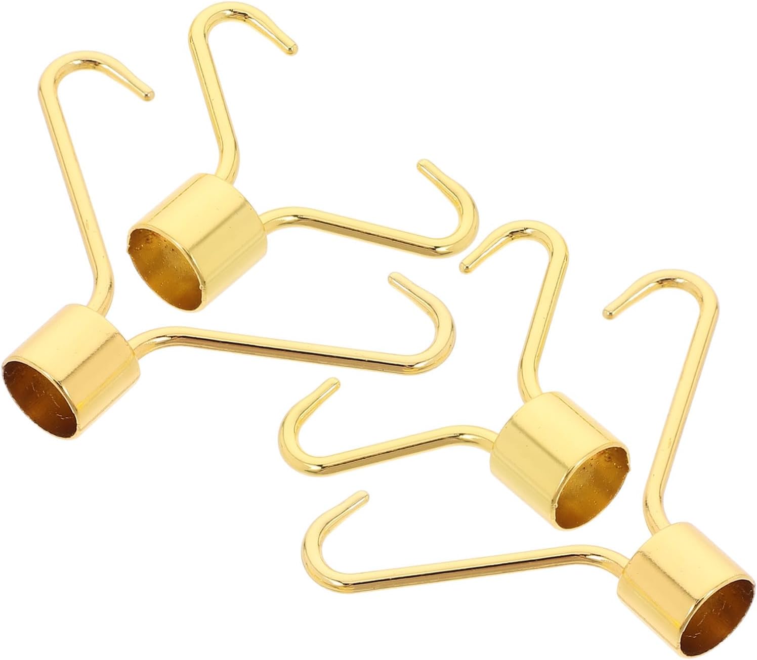 Roller Replacement Accessories 2 Pairs Alloy Metal Golden