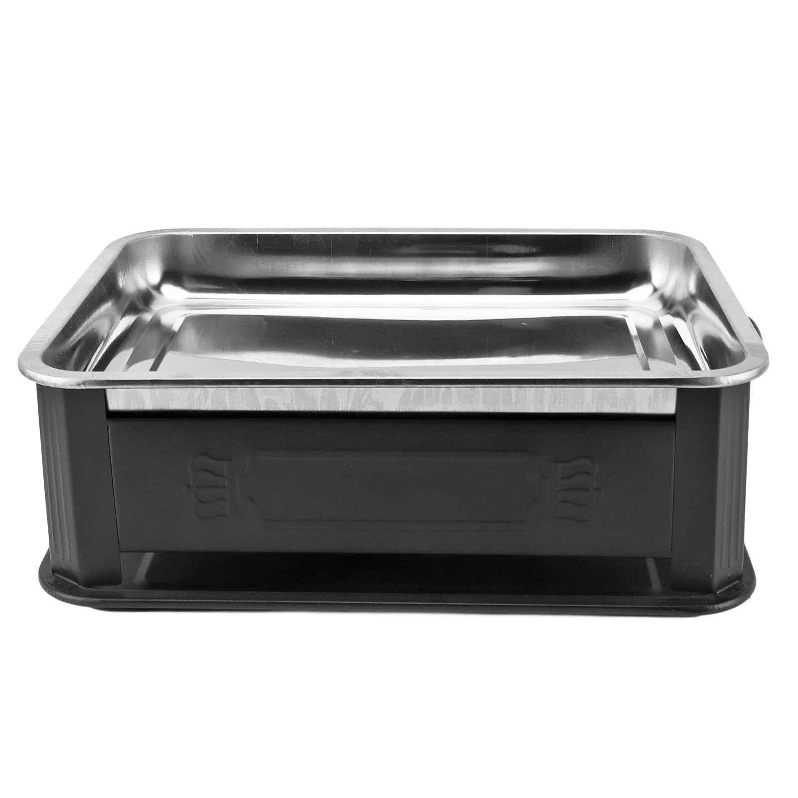 Emoshayoga Stazione di Cottura Efficiente con Griglia per Alcol per Pesce in Acciaio Inossidabile per Uso Domestico Design Rettangolare da 2,2-4,4 Libbre (#)