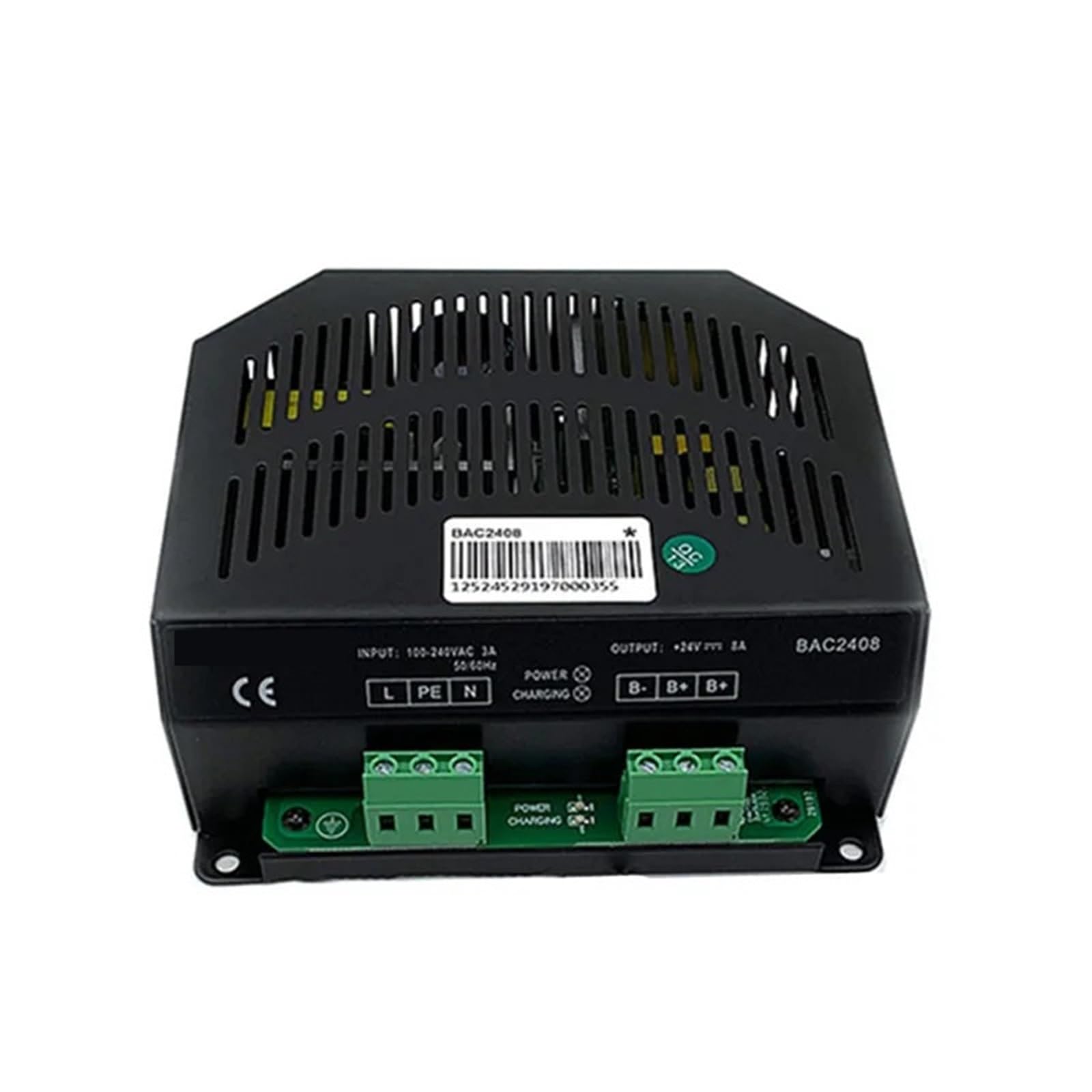 BAC2410 8A 10 A 12 V/24 V automatyczna ładowarka do akumulatora, zasilacz generatorowy BAC2408(BAC2408)