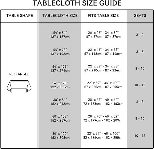 Miniatura 7 de Romanstile Mantel de PVC 100% impermeable de Halloween, cuadrado, a prueba de derrames de aceite, resistente a las manchas, mantel de vinilo fácil