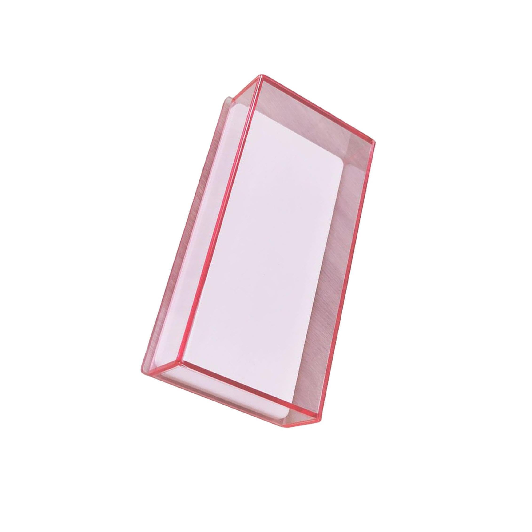 TWISAXC Cosmetic Makeup Organizer Display Stand Eyelash Storage Case Offers Stylish Solutions For Organizing Makeup Accessories Efficiently Eyelash Storage, Pink, 7.5x14x3cm