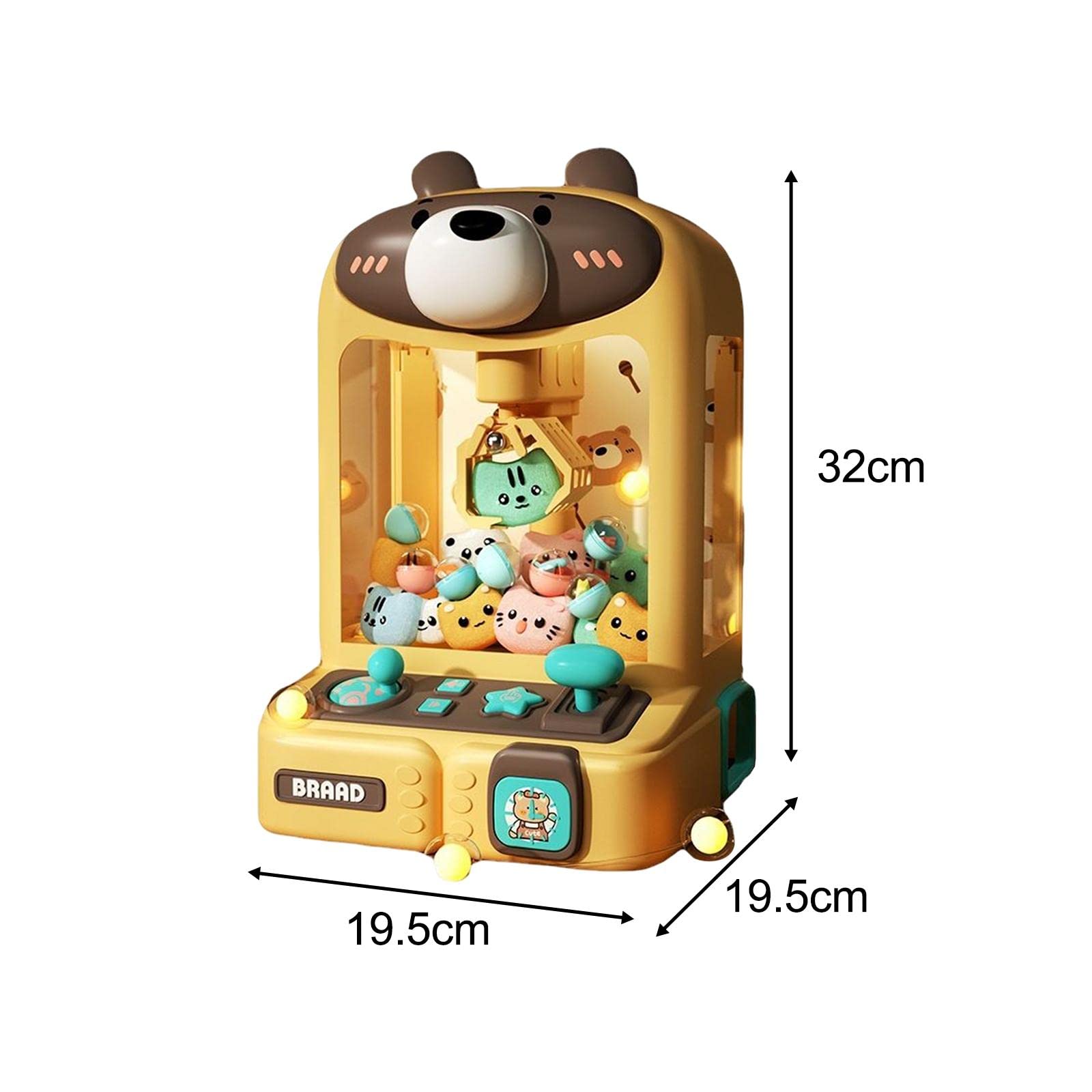 Máquina de, Juego de Arcade, Mini Máquinas Expendedoras, Oso 20 muñecas