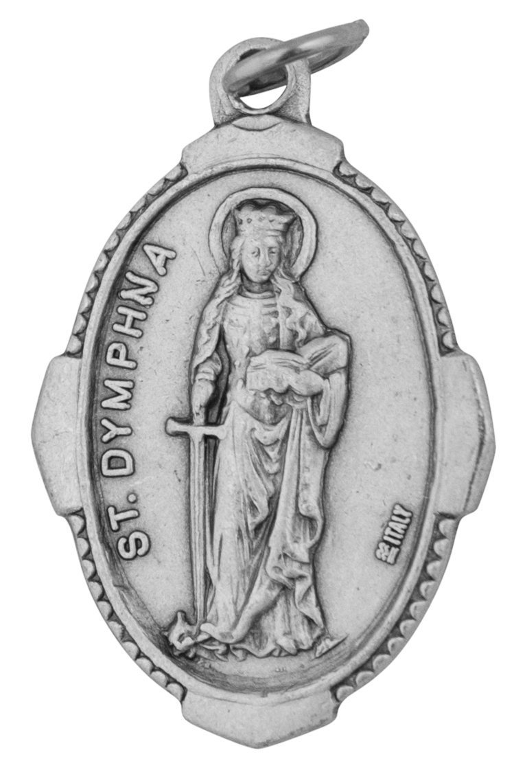VenerareTraditional Catholic Saint Medal (Saint Dymphna)