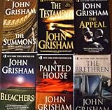 John Grisham Collection (set of 9 books)The Innocent Men, The Associate, The Street Lawyer, The Brethren,The Testament,The Summons,Bleachers,The Appeal,A Painted House.