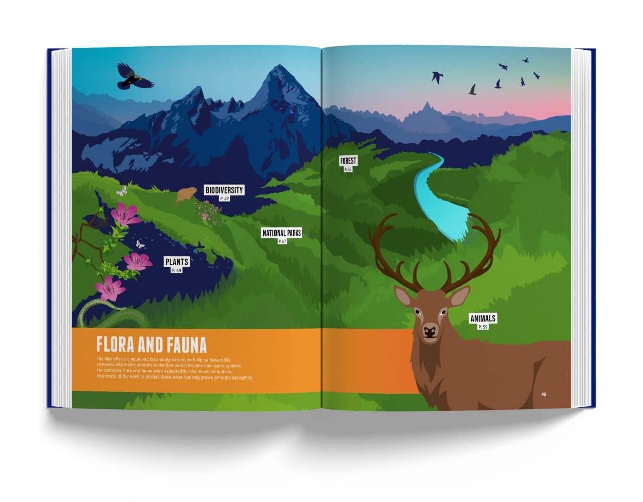 Book of the Alps: Facts, figures and stories in over 1000 infographics, maps and illustrations