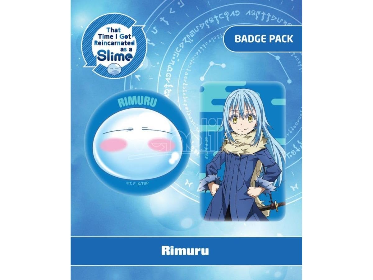 POPBuddies That Time I Got Reincarnated As A Slime Rimuru Badge Pack