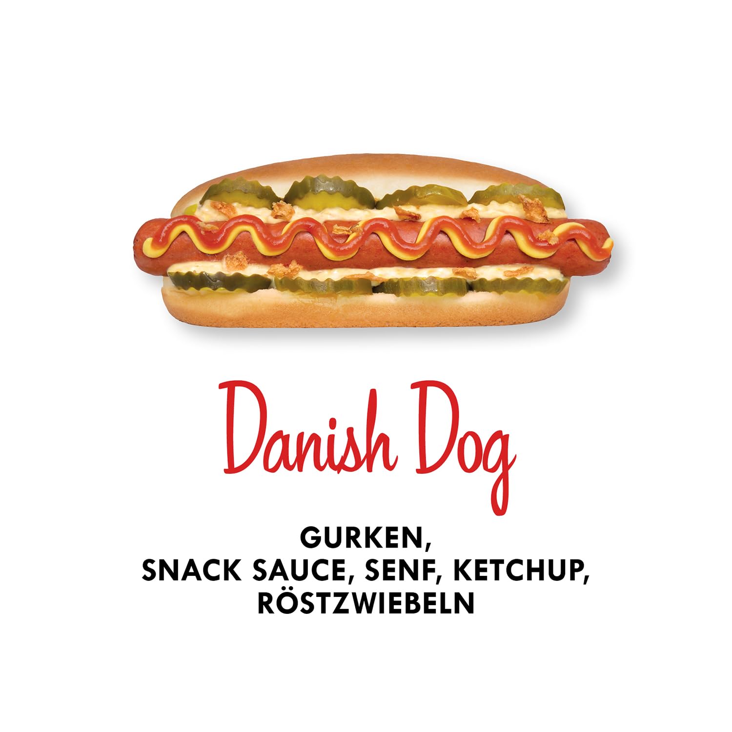 HOT DOG WORLD - Hotdog-Partypaket "dänische Art" für 12 Hot Dogs (Rind)