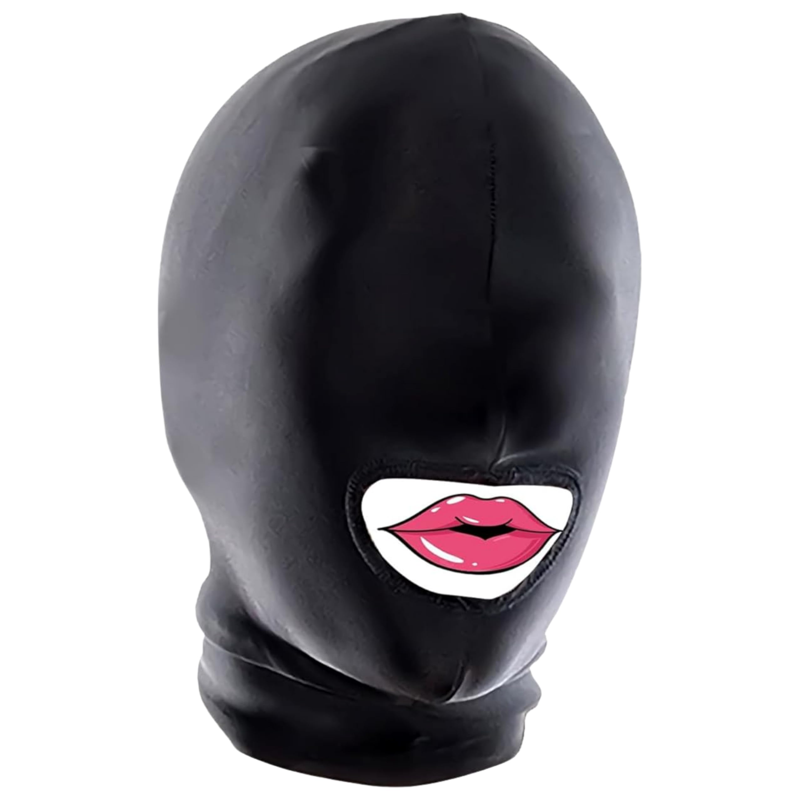 Maschera BDSM da uomo e donna per piaceri estremi Maschera per la testa di dimensioni universali per uomini, donne e coppie Maschera per bondage fetish per giocattoli sessuali schiavi B23-5