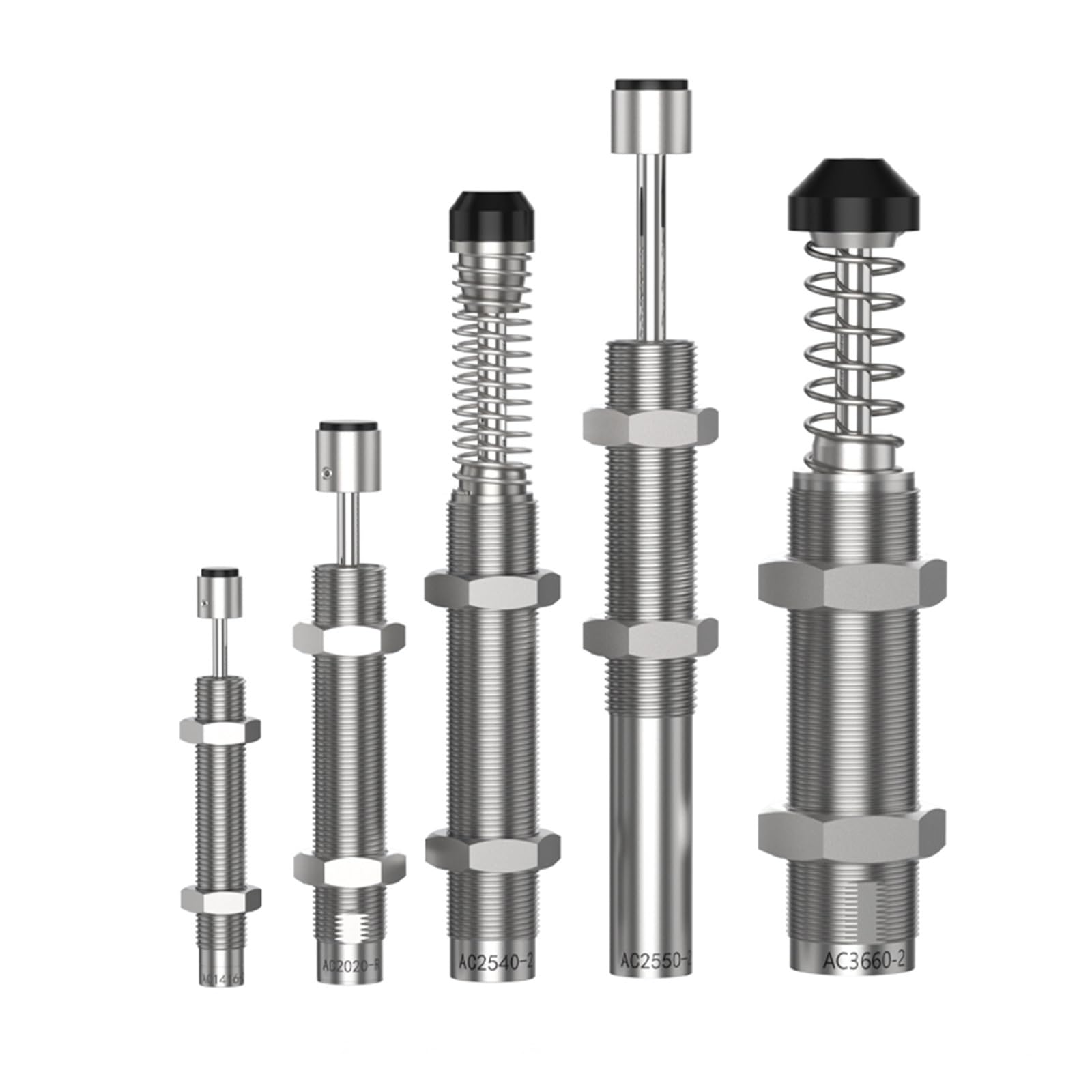 Tampon hydraulique AC1008-2R inox pour lignes agroalimentaires
