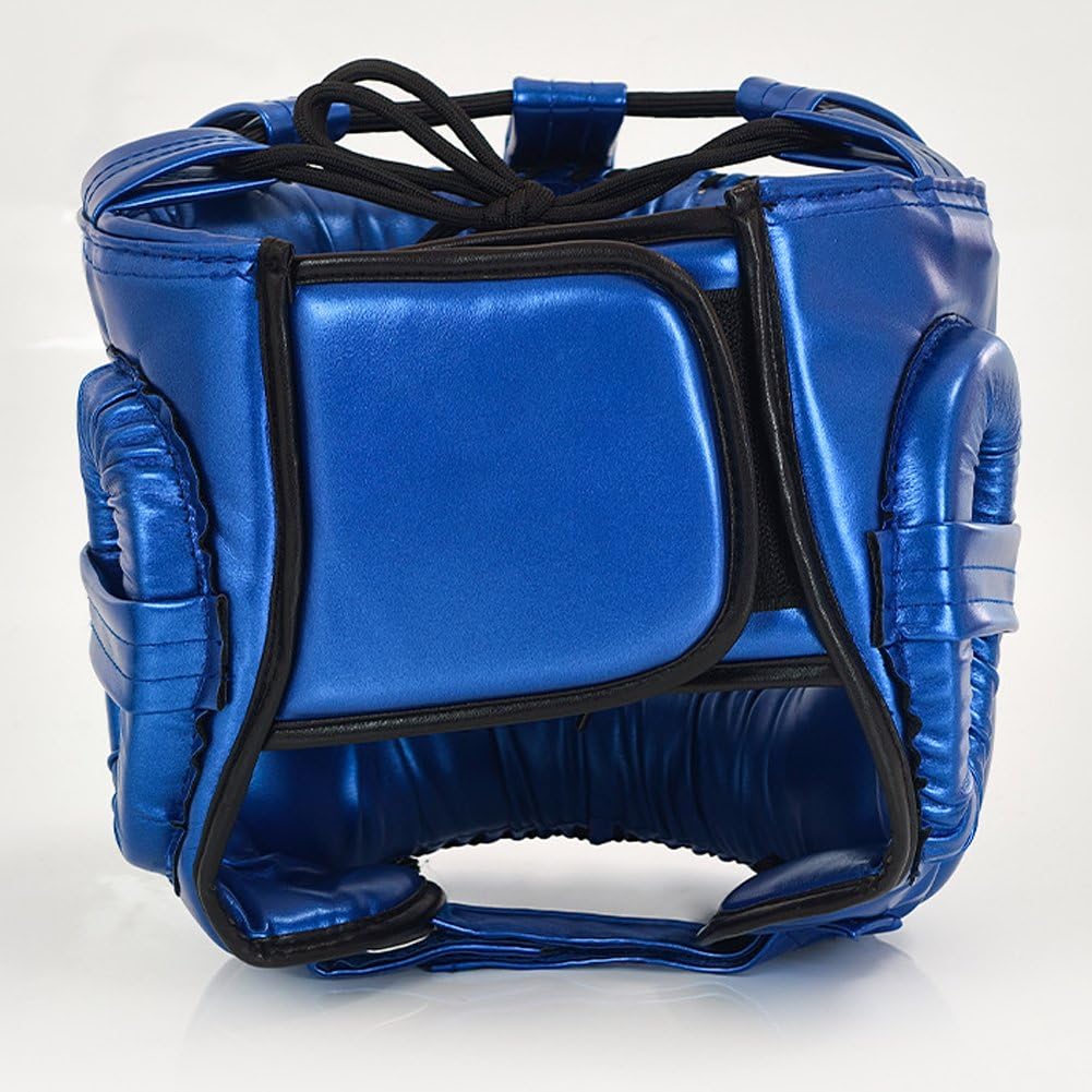 Kask bokserski, sprzęt treningowy MMA, kask sparingowy Muay Thai, regulowany kask taekwondo dla praktykujących kickboxing, młodych dorosłych (mężczyźni).