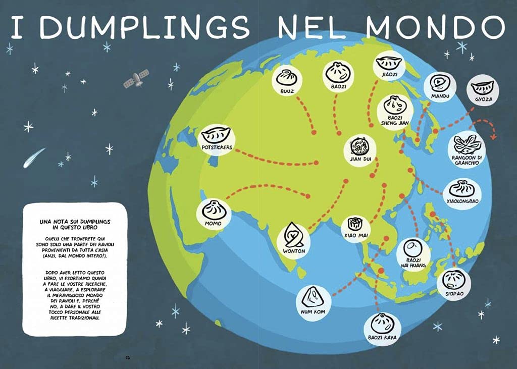 Dumplings. Un libro di cucina a fumetti