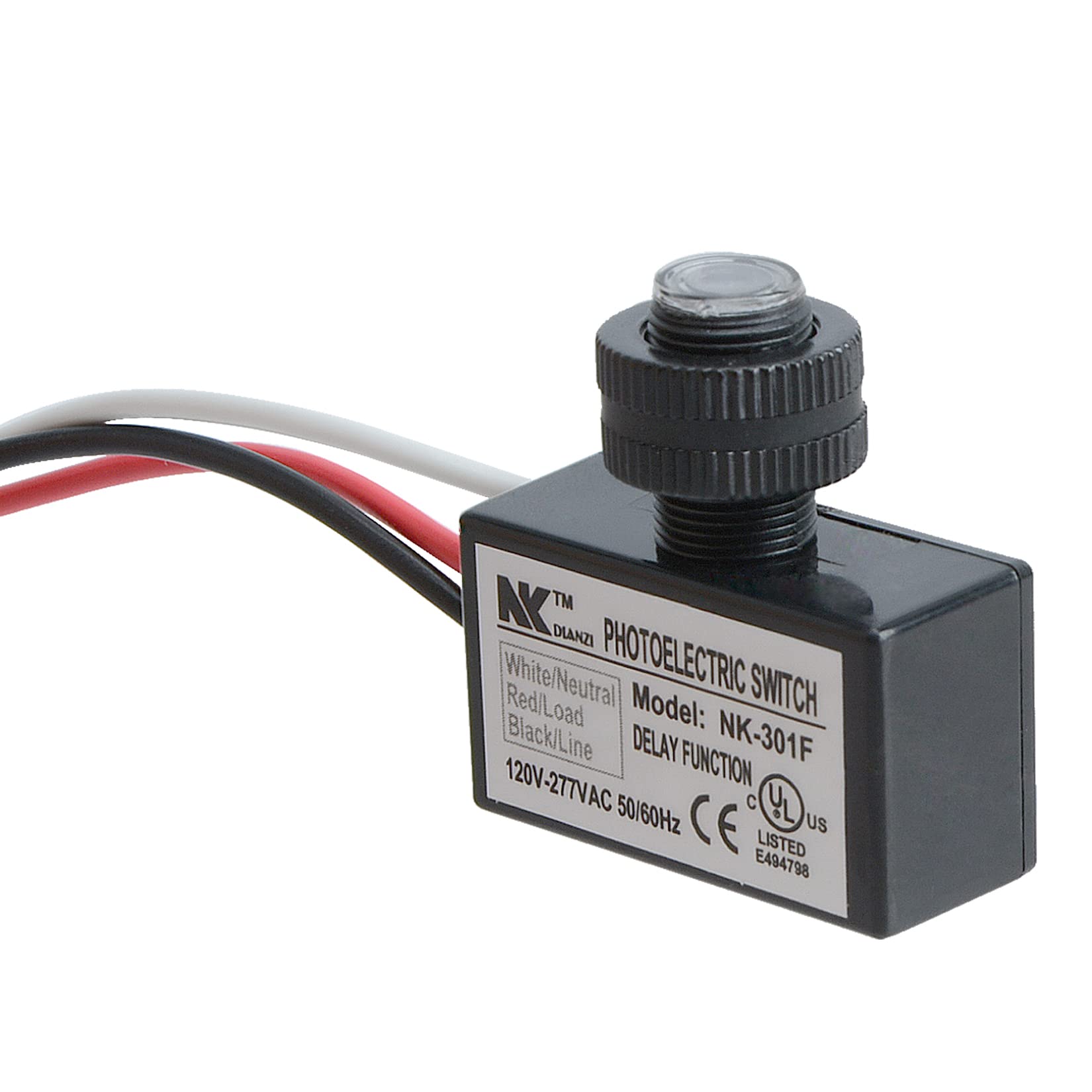 YXQ AC 120-277V Current Photoelectric Switch, NK-301F Dusk to Dawn 