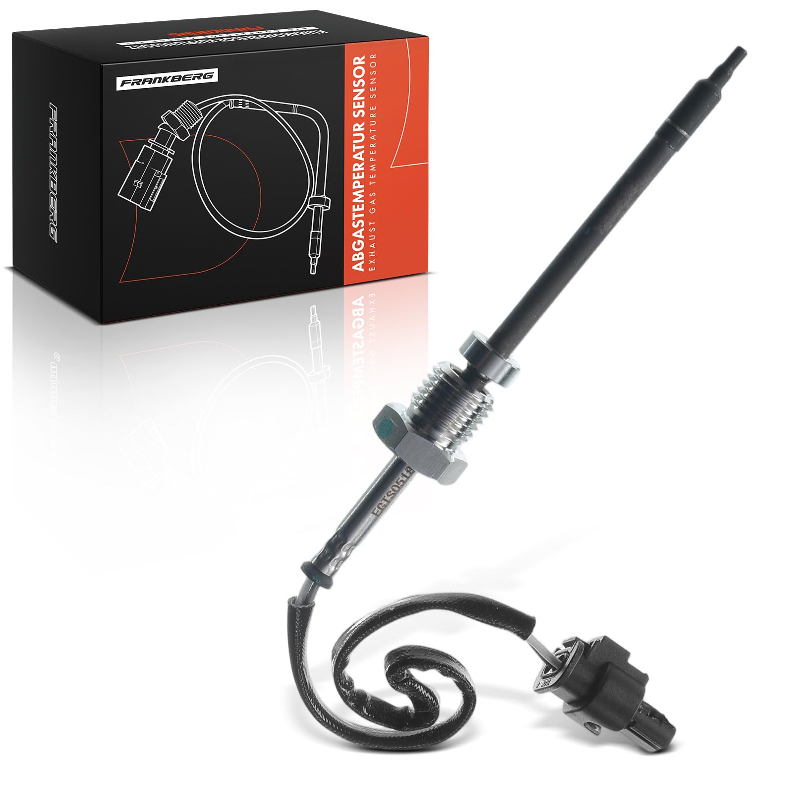 Frankberg Sensor temperatura gases escape antes del DPF 0019050700 | Compatible con: SLK R172, CLS Shooting Brake X218, Clase E W212, Coupé Clase C C204, Clase M W166, Clase E Modelo T S212
