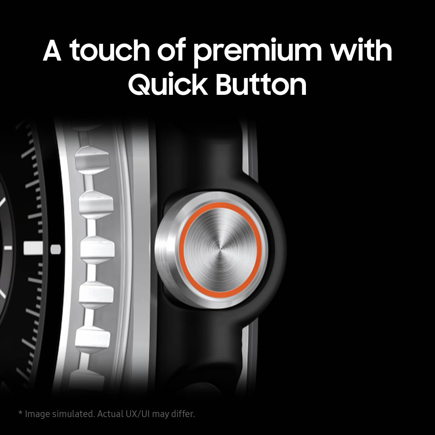 Samsung Orologio intelligente Galaxy Watch8 classico, 46 mm, bianco, Bluetooth (versione CAD e garanzia) - Assistente AI (Gemini), Allenamento del sonno, Monitoraggio fitness