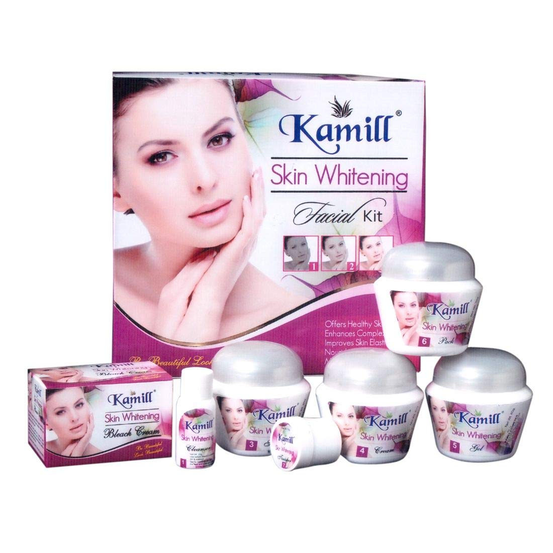 Kamill Skin Shitening facial kit 310 gm, Offers Healthy Skinn, Improve Skin Elasticity