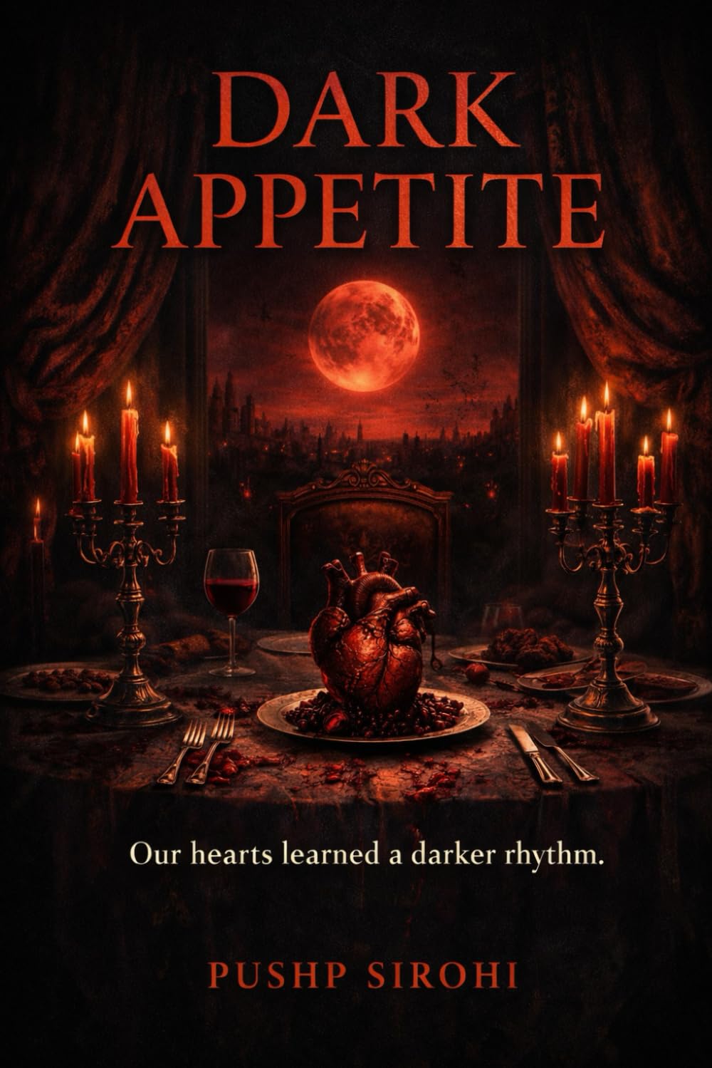 DARK APPETITE: Our hearts learned a darker rhythm.