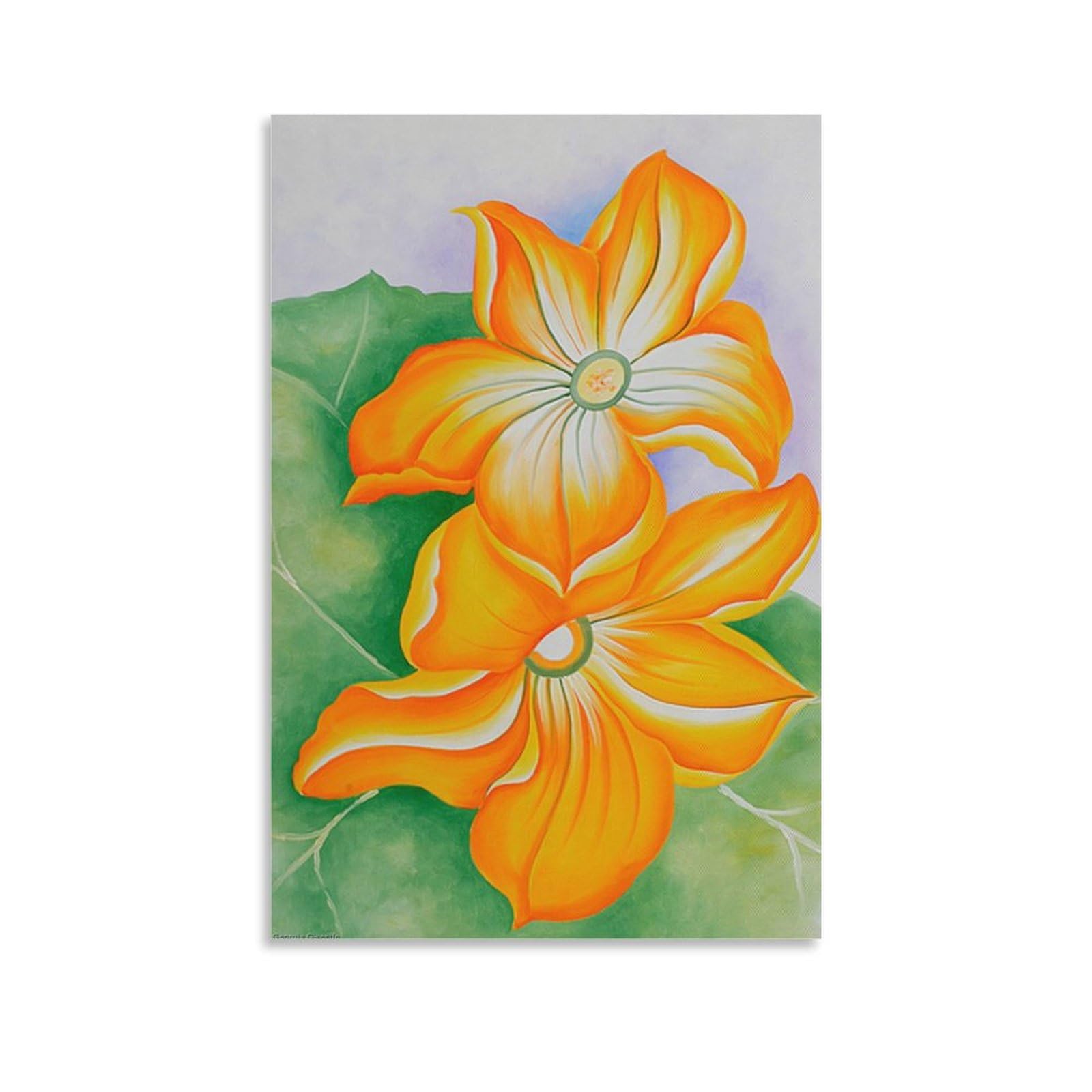 Amazon.co.jp: Georgia O'Keeffe ジョージア・オキーフ 花 アート