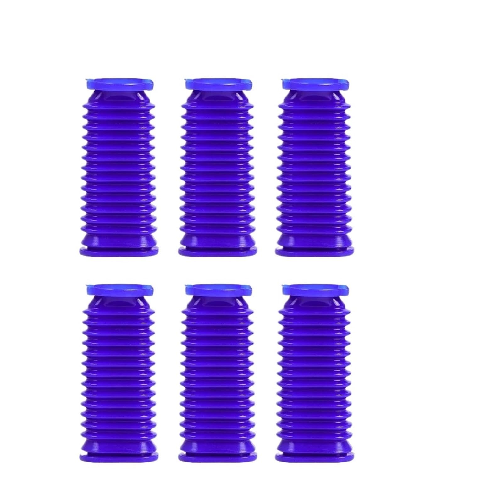 Reemplazo De Manguera De Conducto Inferior Compatible Con Dyson V7 V8 V10 V11 Aspiradora De Rodillo Suave Rodillo Suave Manguera Azul Tubo De Goma Suave Flexible(6pcs with tool)