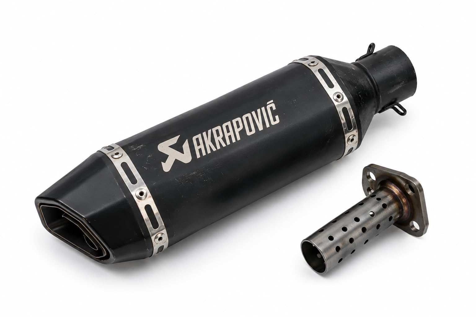 Used Full System Exhaust with Bend Pipe Compatible with R15 & MT-15 (All Models) | Includes DB Killer | Black Finish-image-41