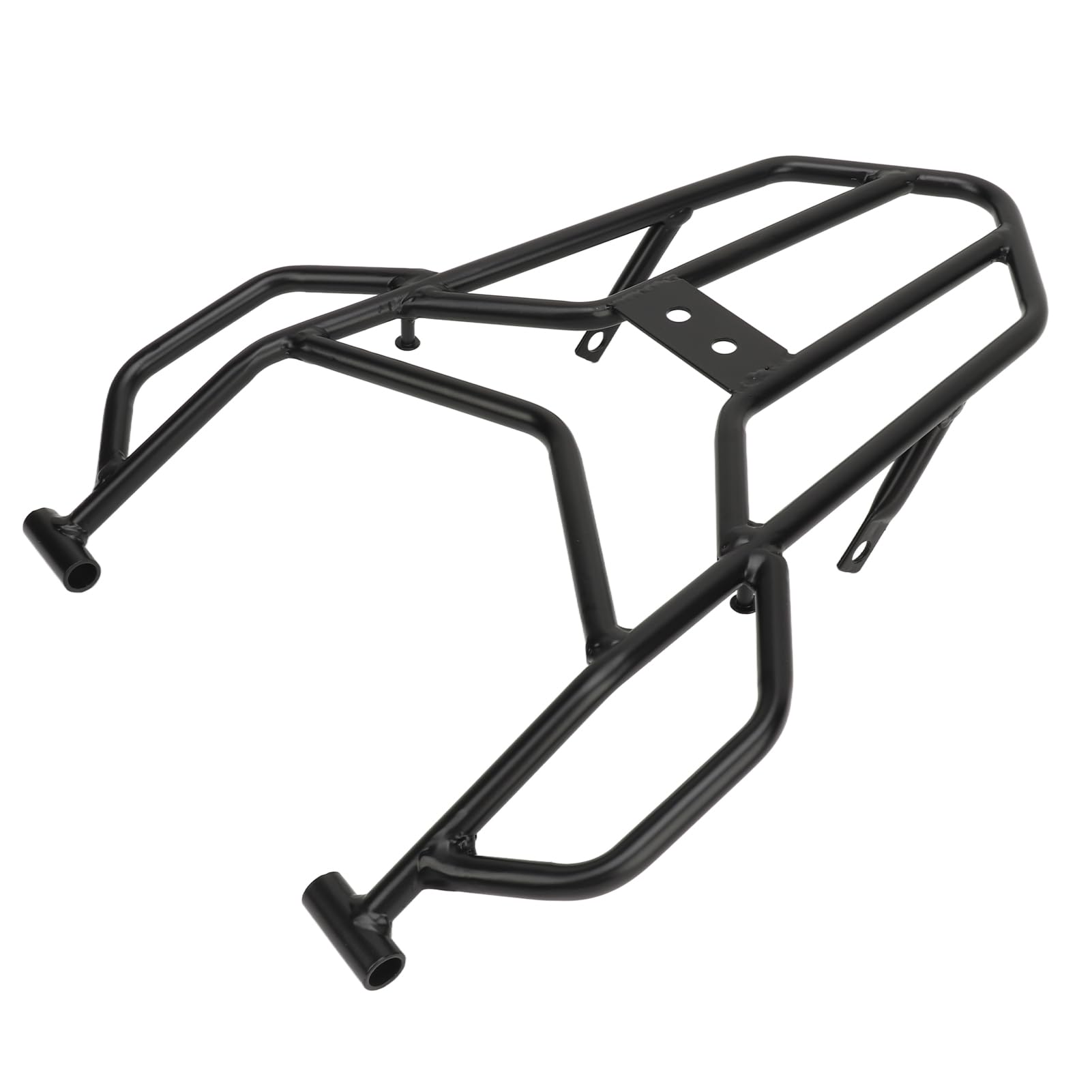 Motorrad-Gepäckträger, ABS, Metall, Schlicht, Motorradzubehör für CRF300L CRF300 CRF250L CRF250 Schwarz