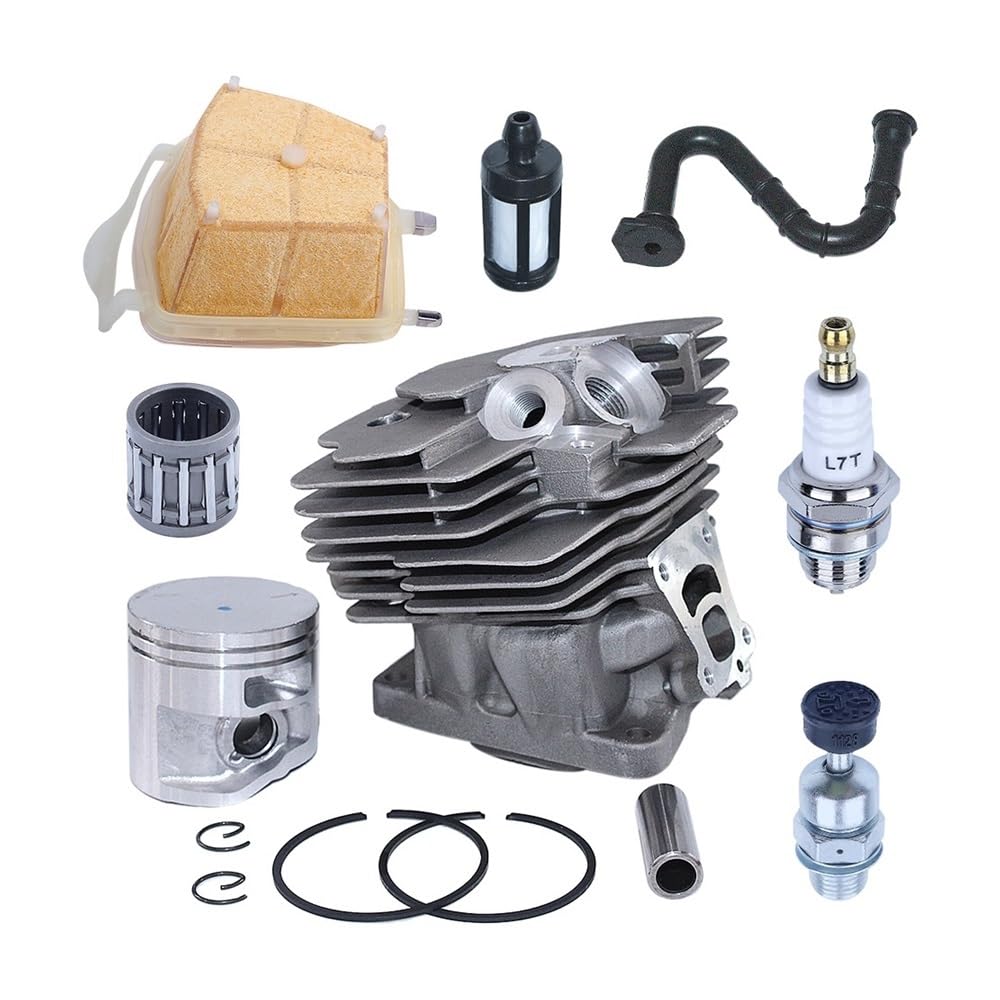 Cylindre de tronçonneuse 47 mm pour MS362 MS362C avec kit piston et circlips