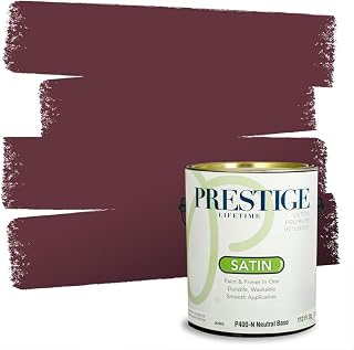 Prestige Burgundy interior paint can image